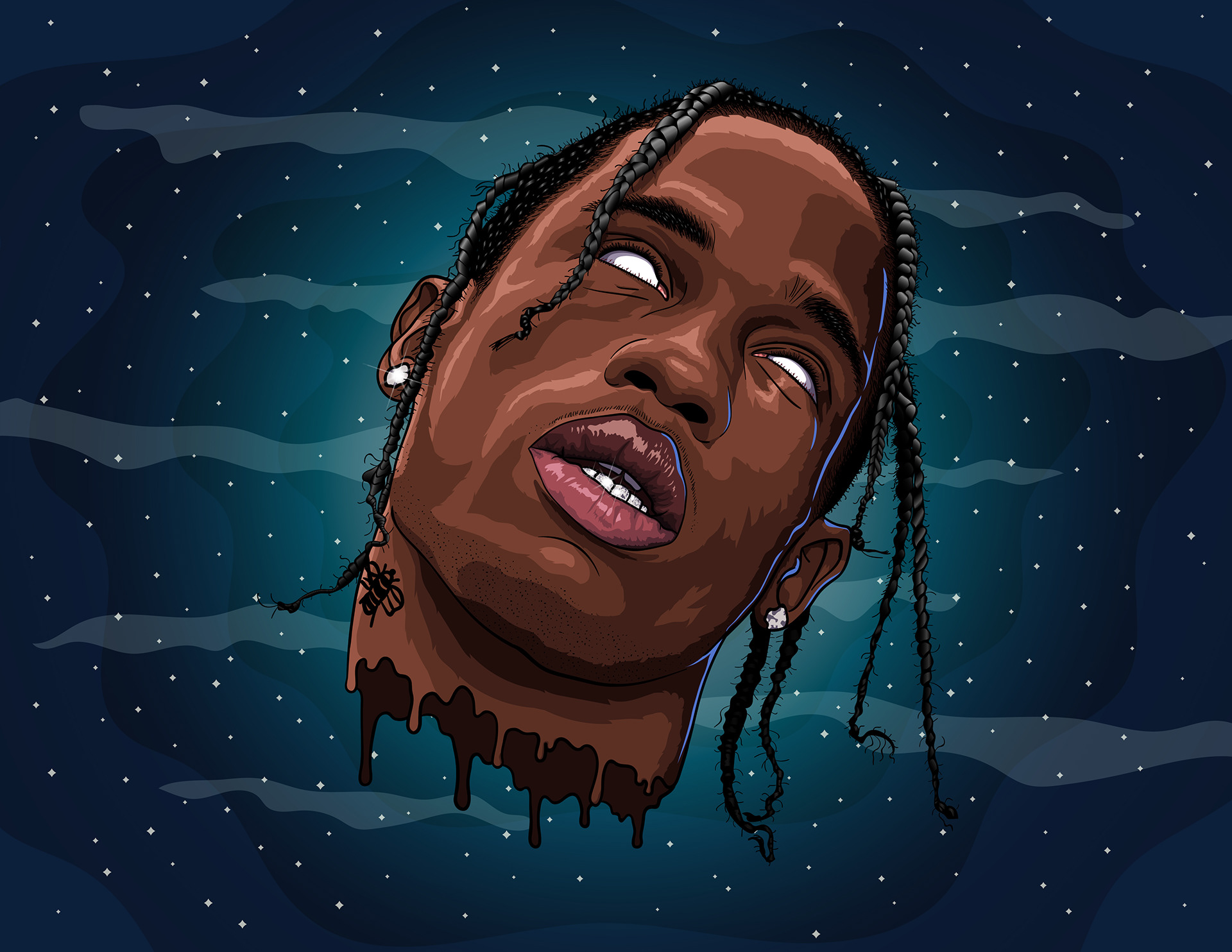 Travis Scott On Stage Wallpapers  Top Những Hình Ảnh Đẹp