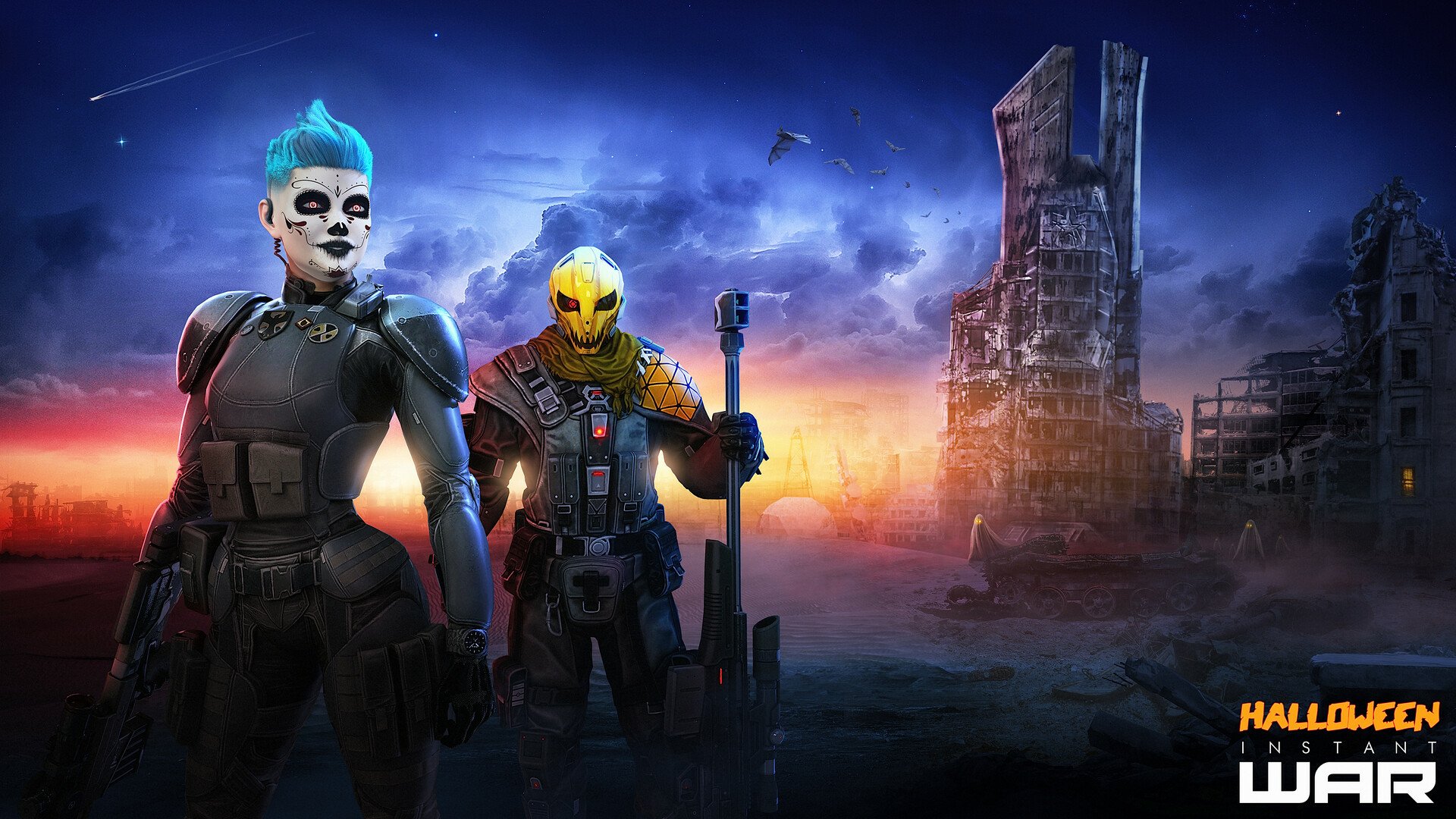 Download Video Game Instant War HD Wallpaper by Hibikirus