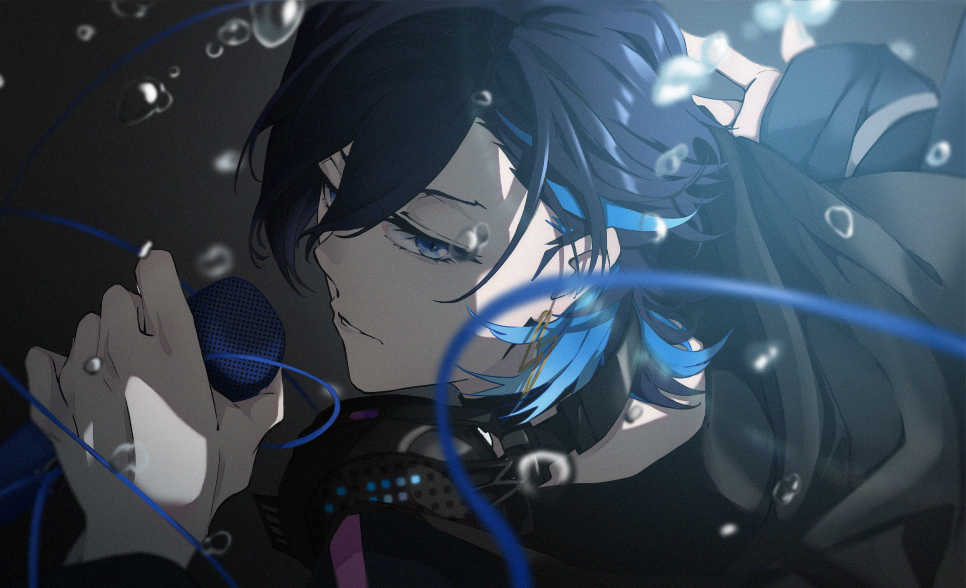 Download Noctyx Yugo Asuma Anime Virtual Youtuber HD Wallpaper