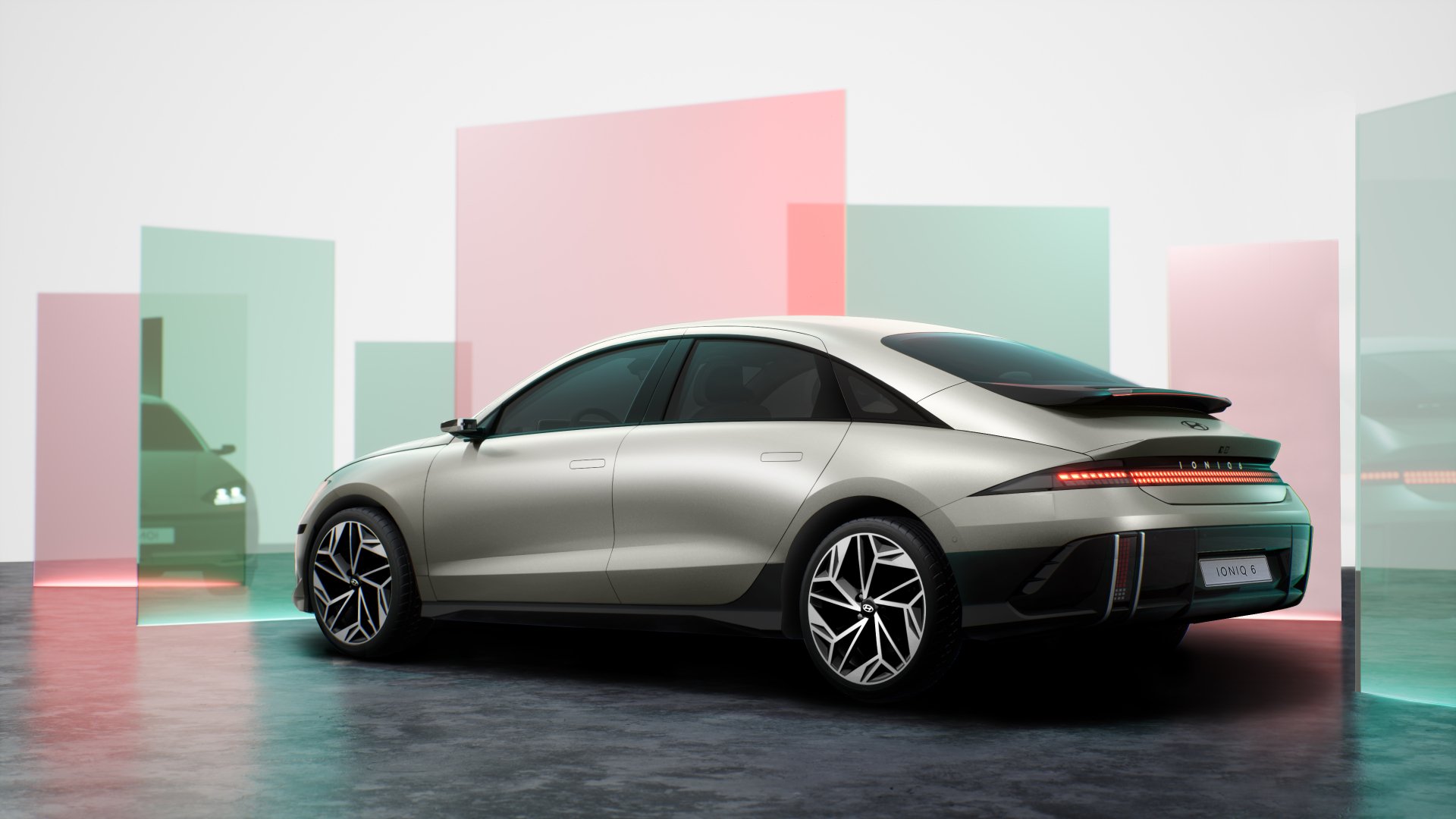 Download Vehicle Hyundai IONIQ 6 4k Ultra HD Wallpaper