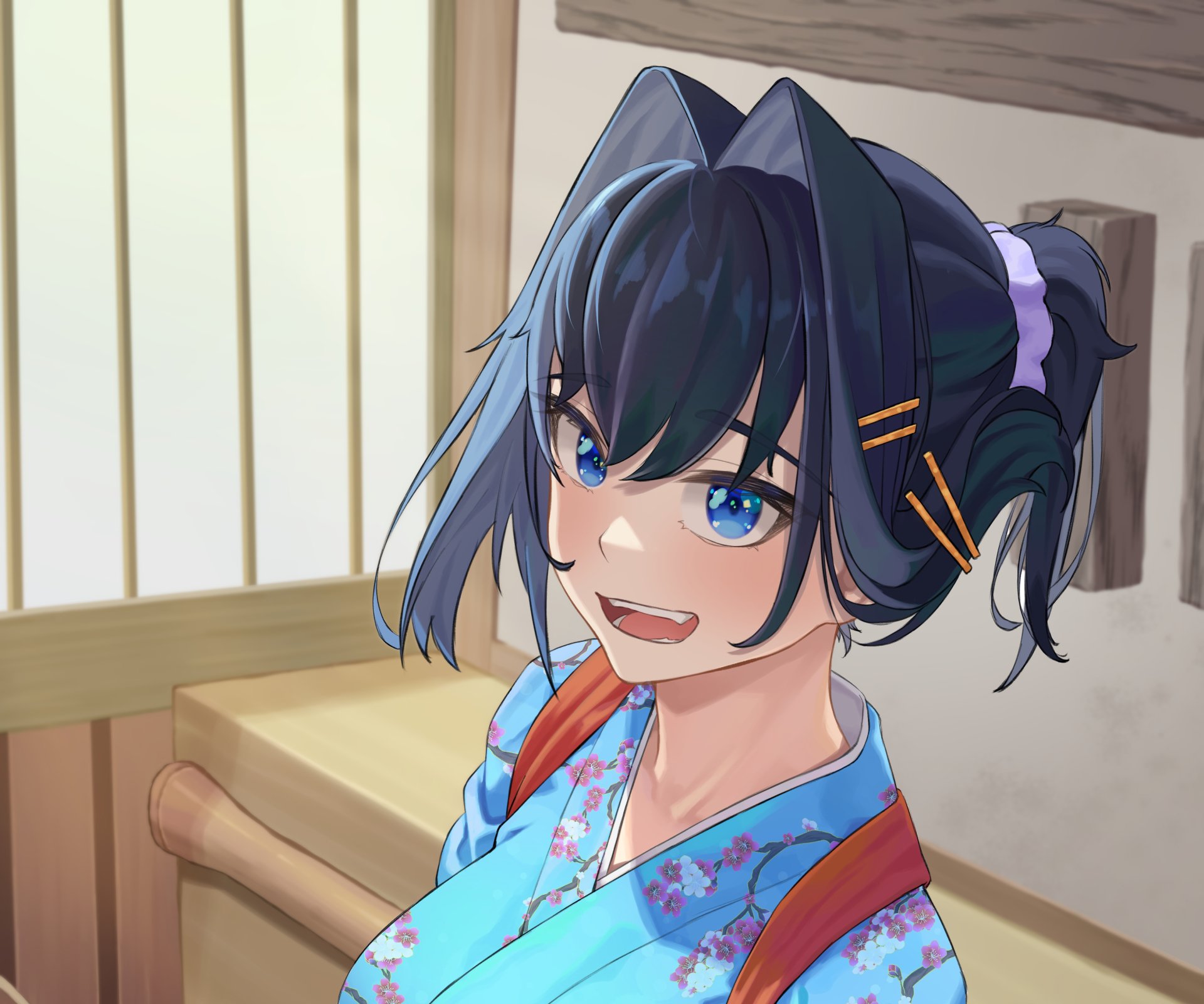 Download Hololive Ouro Kronii Anime Virtual Youtuber HD Wallpaper