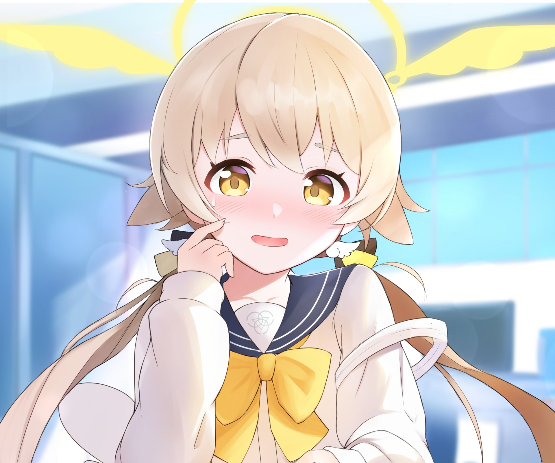 Download Ajitani Hifumi Video Game Blue Archive HD Wallpaper