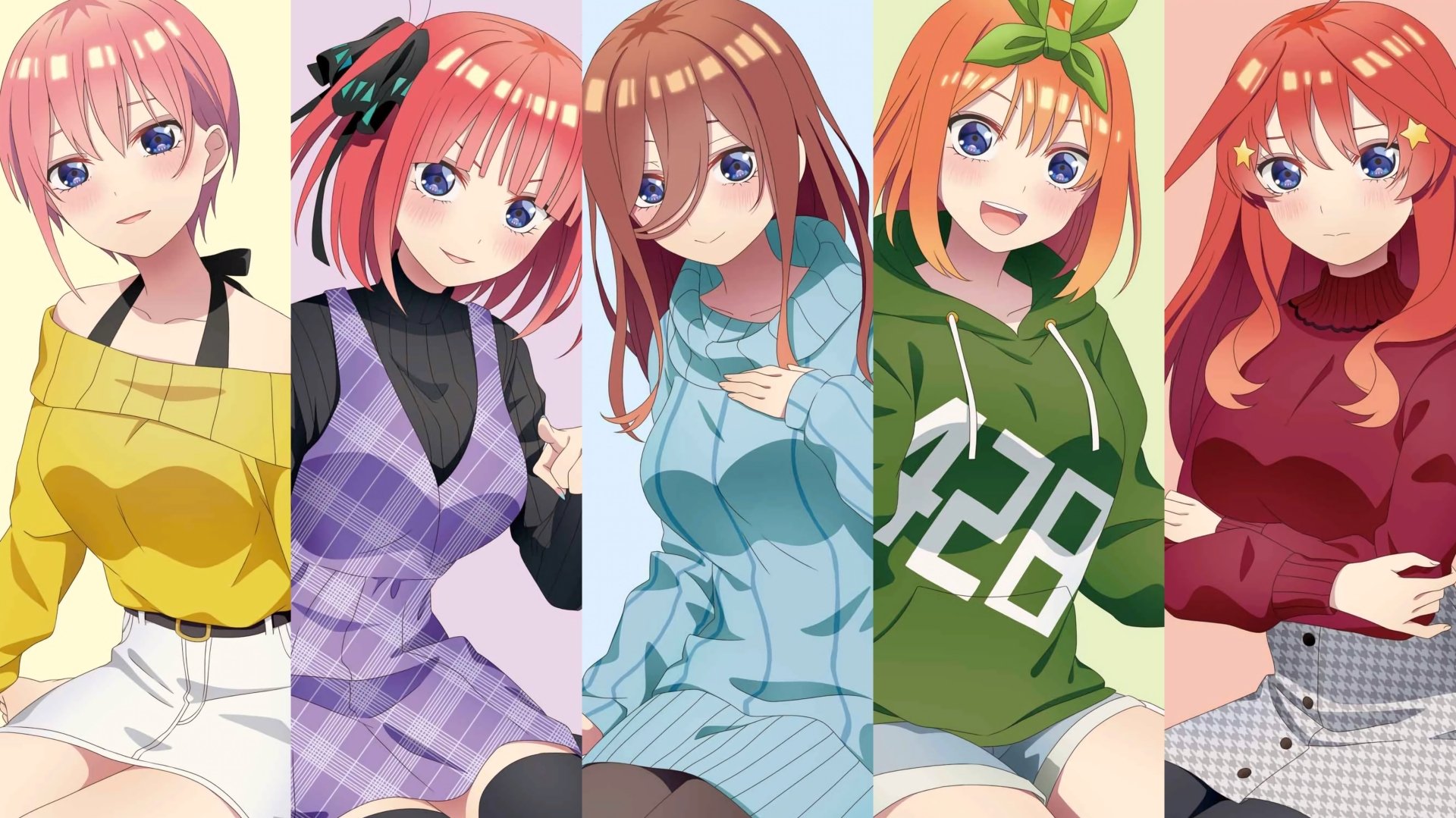 Anime The Quintessential Quintuplets 4k Ultra HD Wallpaper