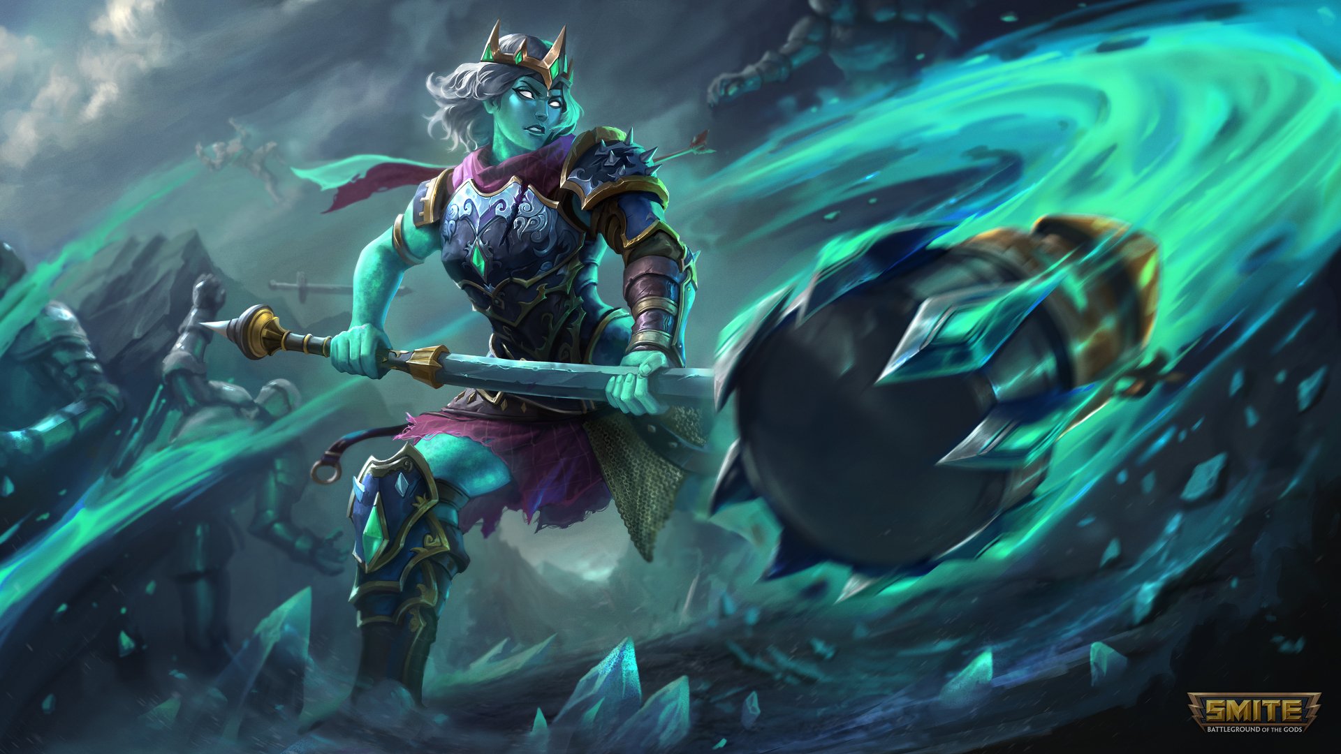 Download Bellona (Smite) Video Game Smite 4k Ultra HD Wallpaper