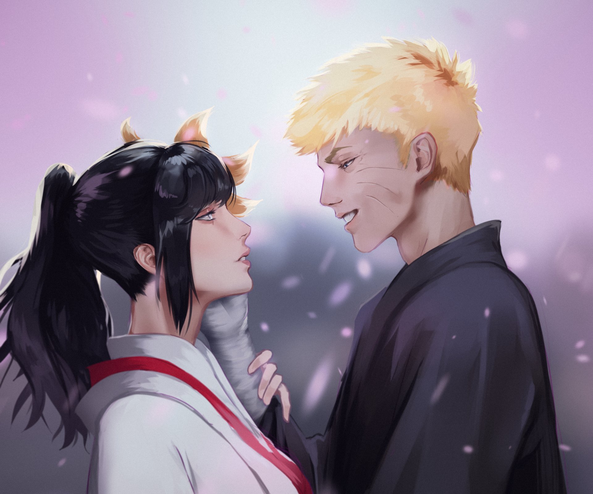 Download Naruto Uzumaki Hinata Hyuga Anime Naruto Naruto & Hinata HD Wallpaper by flx