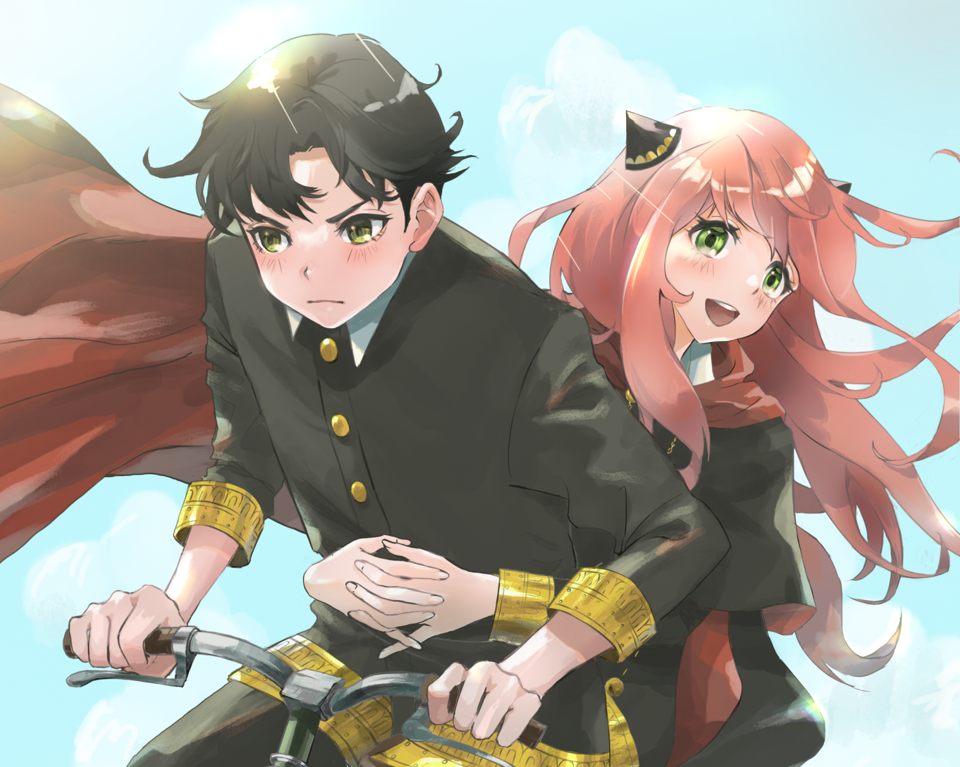 Download Anya Forger Damian Desmond Anime Spy X Family HD Wallpaper by かりん