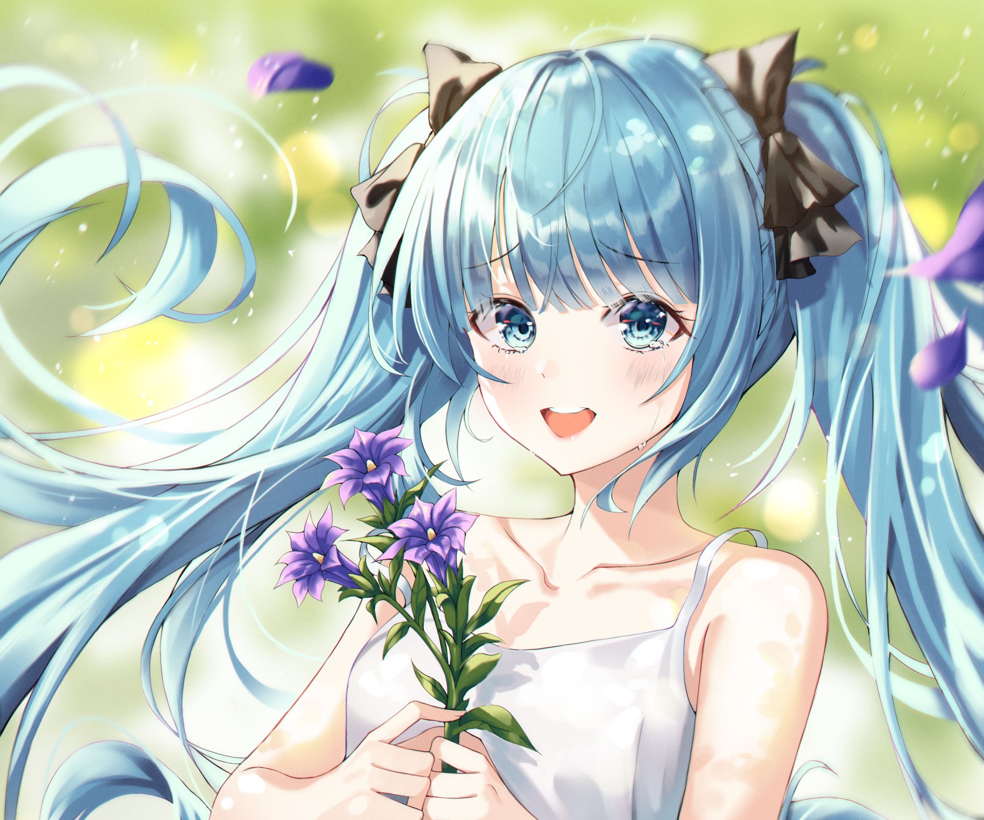 Download Hatsune Miku Anime Vocaloid HD Wallpaper