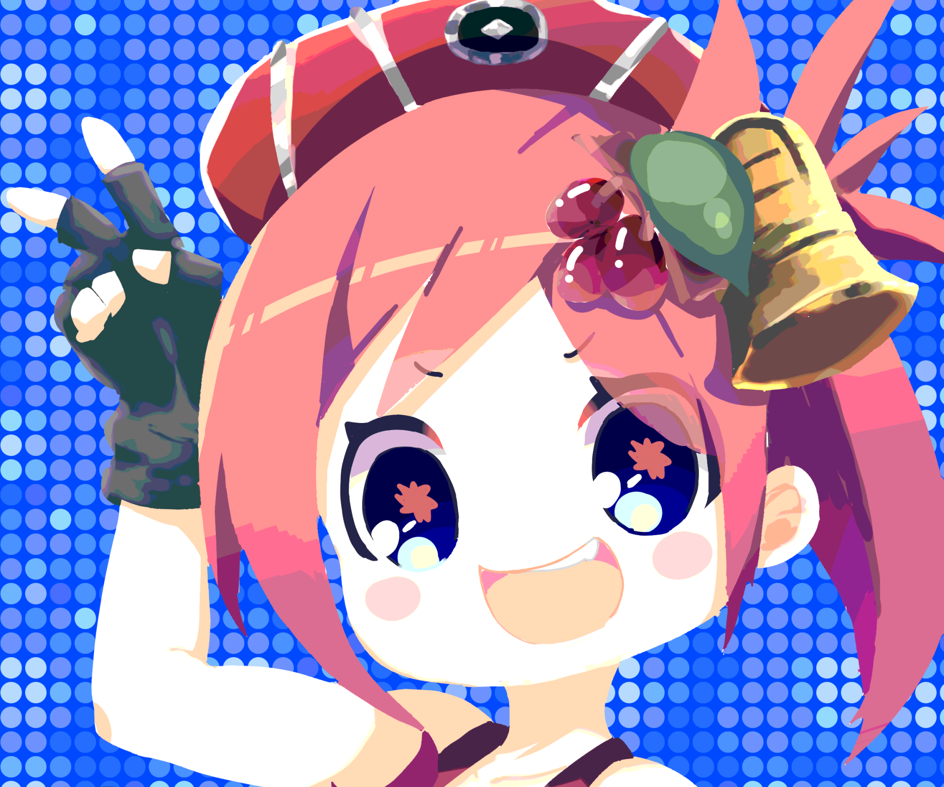 Download Anime Hanabichan ~The Girl Who Popped Out Of The Game World~ HD Wallpaper