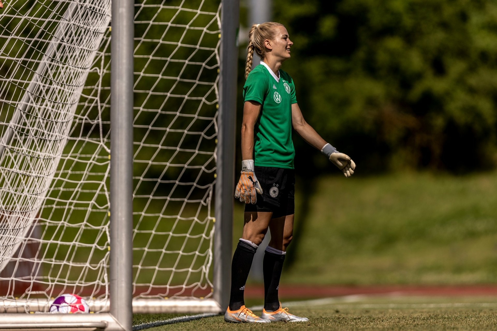 Download German Soccer Merle Frohms Sports HD Wallpaper by Maja Hitij