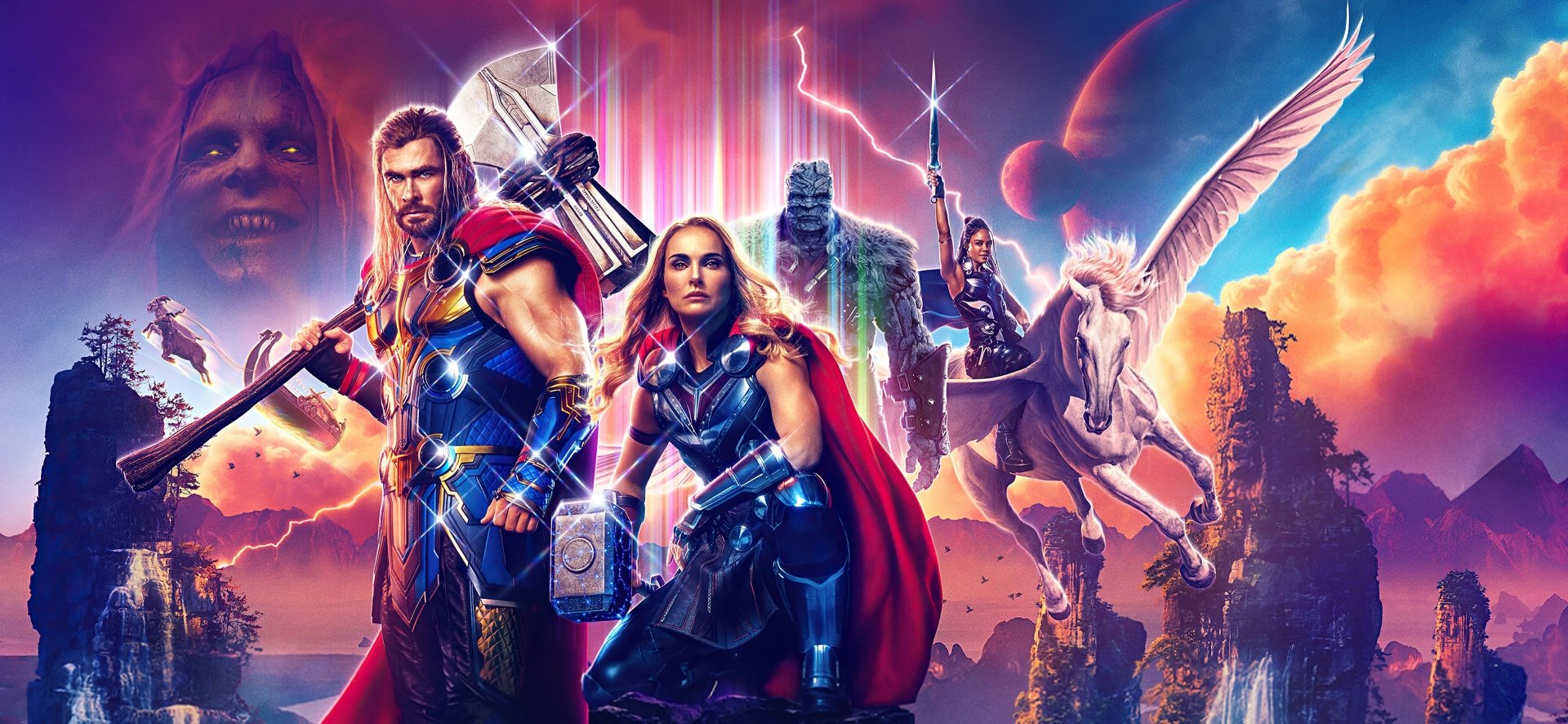 Download Thor Movie Thor: Love And Thunder HD Wallpaper