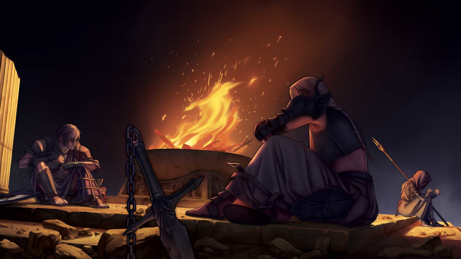 Download Video Game Shattered Heaven HD Wallpaper