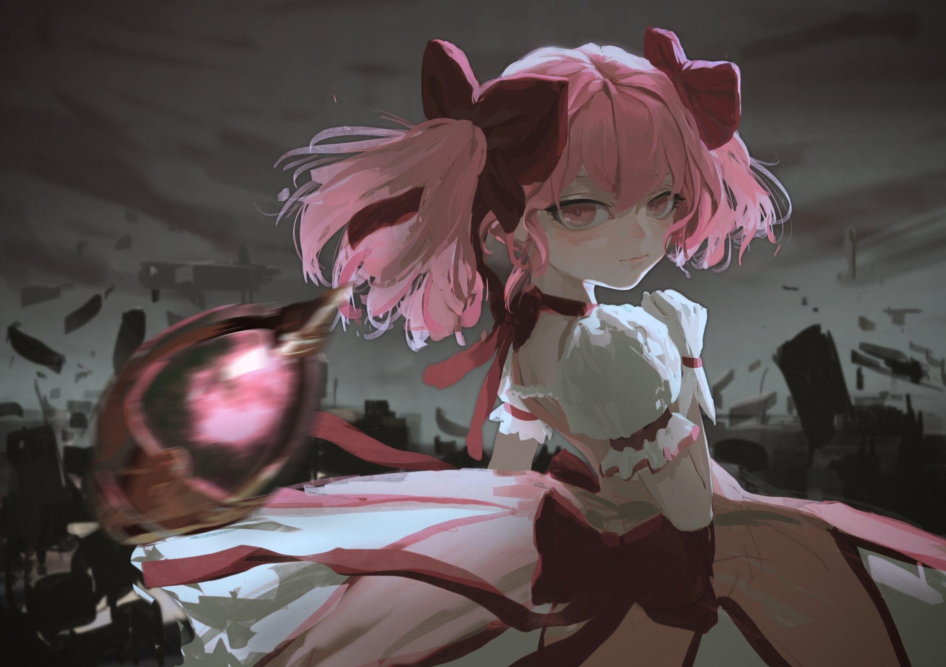 Download Madoka Kaname Anime Puella Magi Madoka Magica 4k Ultra HD Wallpaper