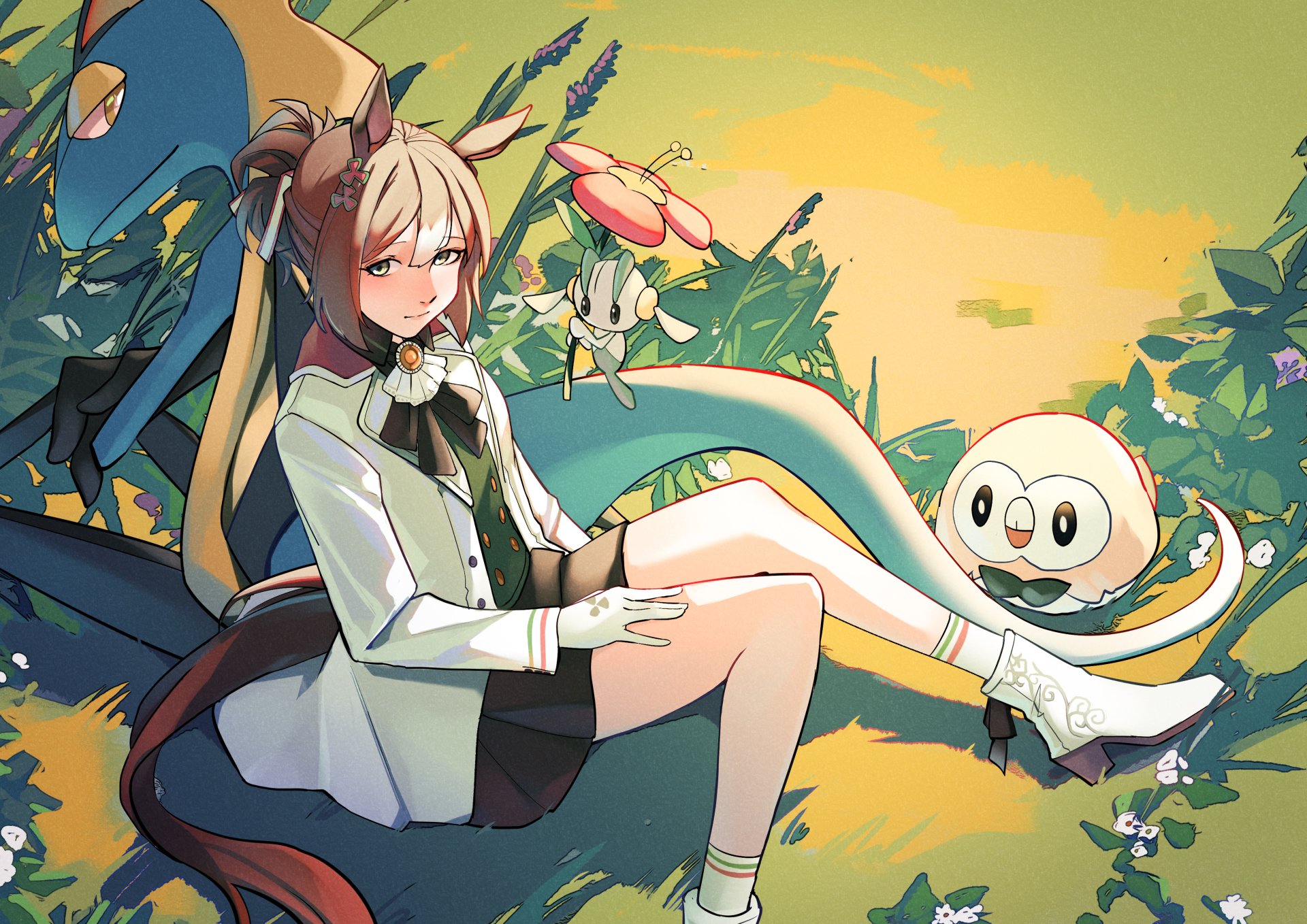 Download Fine Motion Anime Crossover 4k Ultra HD Wallpaper