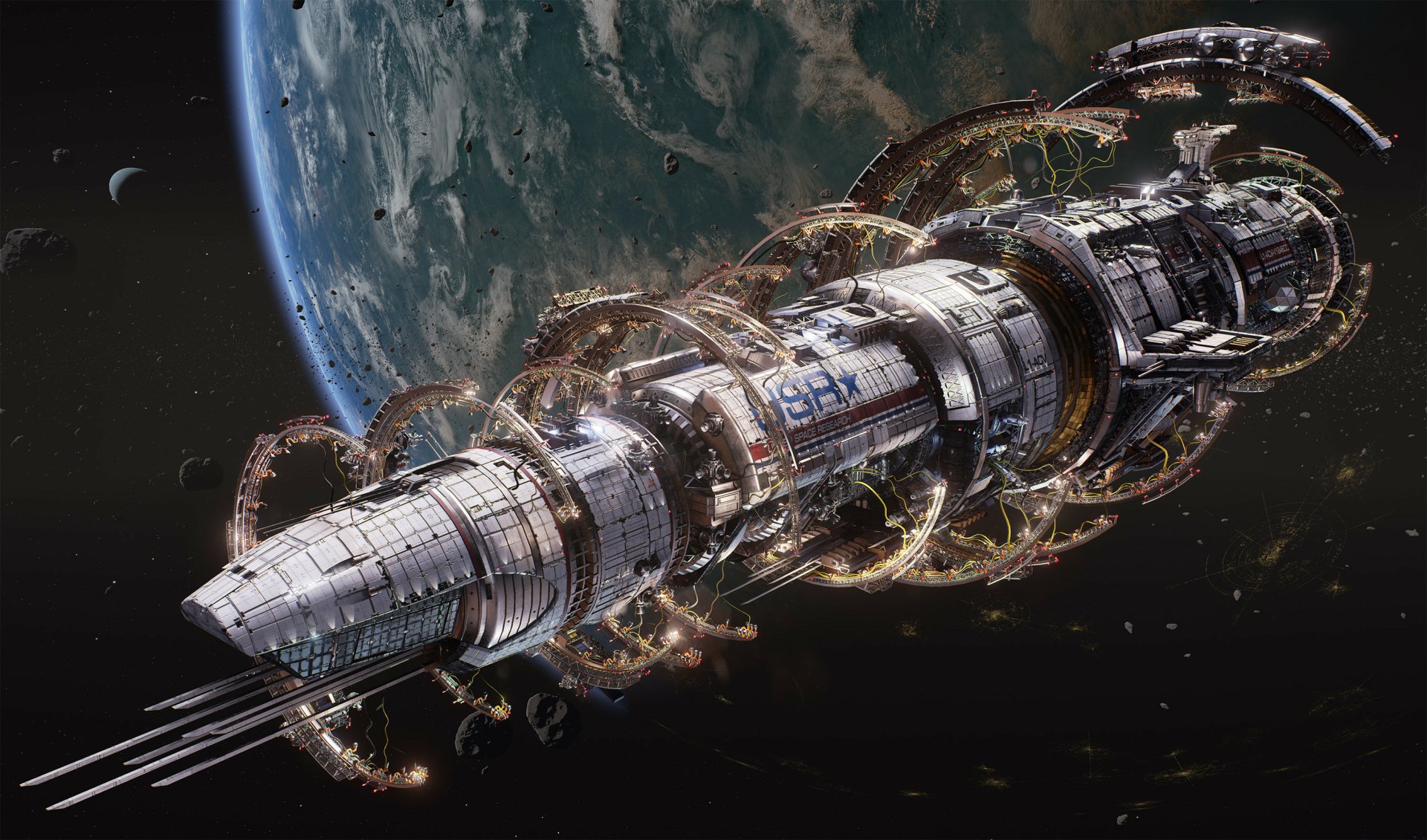 Download Video Game Fractured Space HD Wallpaper by Azure Midsummer