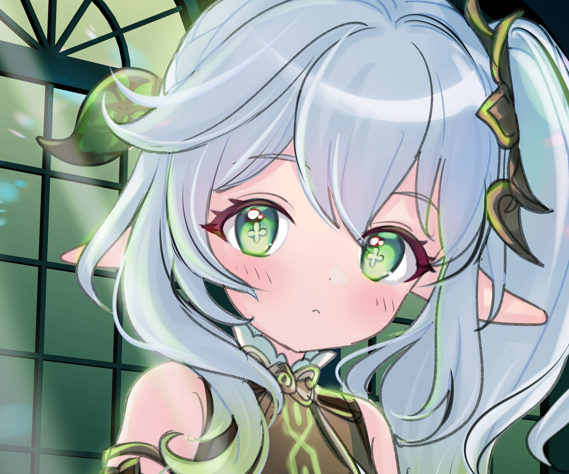 Download Lesser Lord Kusanali Video Game Genshin Impact HD Wallpaper by 紺野ゆのすけ