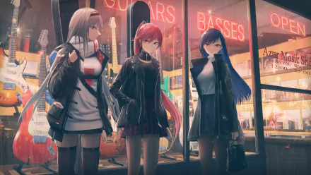 West Virginia (Azur Lane) Maryland (Azur Lane) Colorado (Azur Lane) Anime Azur Lane HD Desktop Wallpaper | Background Image