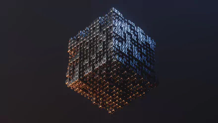 Abstract cube HD Desktop Wallpaper | Background Image