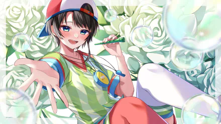 hololive Oozora Subaru Anime Virtual Youtuber HD Desktop Wallpaper | Background Image