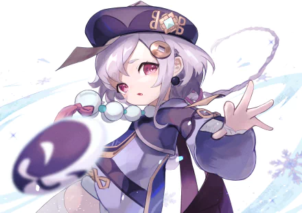 Qiqi (Genshin Impact) video game Genshin Impact HD Desktop Wallpaper | Background Image