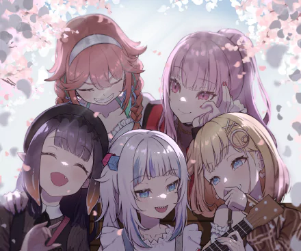 hololive Anime Virtual Youtuber HD Desktop Wallpaper | Background Image