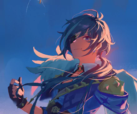 Kaeya (Genshin Impact) video game Genshin Impact HD Desktop Wallpaper | Background Image