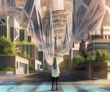 Anime Vivy: Fluorite Eye's Song HD Desktop Wallpaper | Background Image