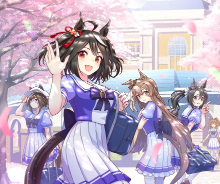 Kitasan Black Anime Uma Musume: Pretty Derby HD Desktop Wallpaper | Background Image