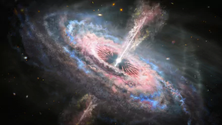  Quasar Outflow (Illustration)