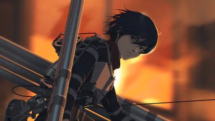 Mikasa Ackerman Anime Attack on Titan HD Desktop Wallpaper | Background Image