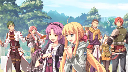 Anime The Legend of Heroes: Trails of Cold Steel HD Desktop Wallpaper | Background Image