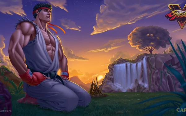  Ryu's meditation by JotaCê