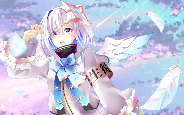 hololive Amane Kanata Anime Virtual Youtuber HD Desktop Wallpaper | Background Image