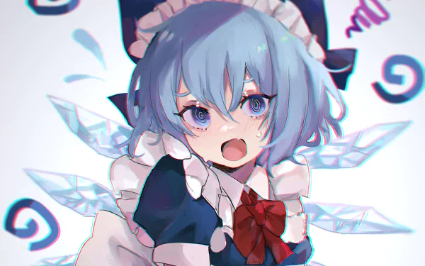 Cirno (Touhou) Anime Touhou HD Desktop Wallpaper | Background Image