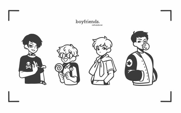 Comics Boyfriends HD Wallpaper | Background Image