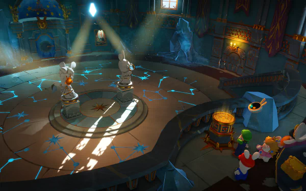 video game Mario + Rabbids Sparks of Hope HD Desktop Wallpaper | Background Image