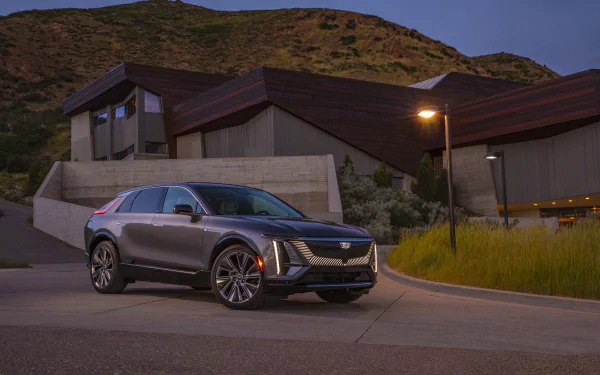 vehicle Cadillac Lyriq HD Desktop Wallpaper | Background Image