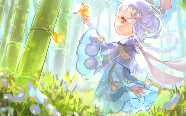Qiqi (Genshin Impact) video game Genshin Impact HD Desktop Wallpaper | Background Image