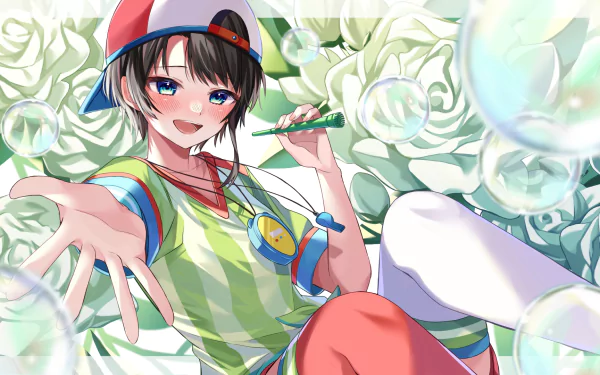 hololive Oozora Subaru Anime Virtual Youtuber HD Desktop Wallpaper | Background Image
