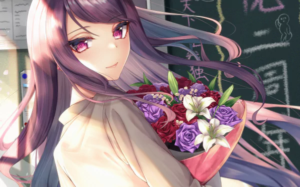 Gundo Mirei Anime Virtual Youtuber HD Desktop Wallpaper | Background Image