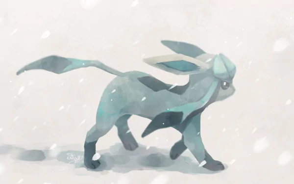 Glaceon (Pokémon) video game Pokemon HD Desktop Wallpaper | Background Image