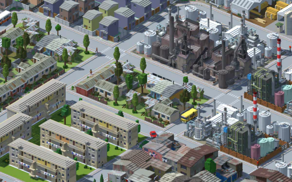 video game Urbek City Builder HD Desktop Wallpaper | Background Image