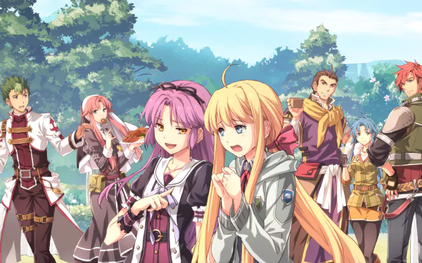 Anime The Legend of Heroes: Trails of Cold Steel HD Desktop Wallpaper | Background Image