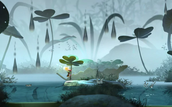 video game Mari and Bayu - The Road Home HD Desktop Wallpaper | Background Image