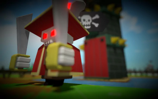 video game Autonauts vs Piratebots HD Desktop Wallpaper | Background Image