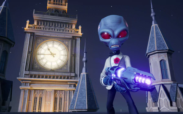video game Destroy All Humans! 2 HD Desktop Wallpaper | Background Image