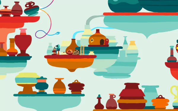 video game Hohokum HD Desktop Wallpaper | Background Image