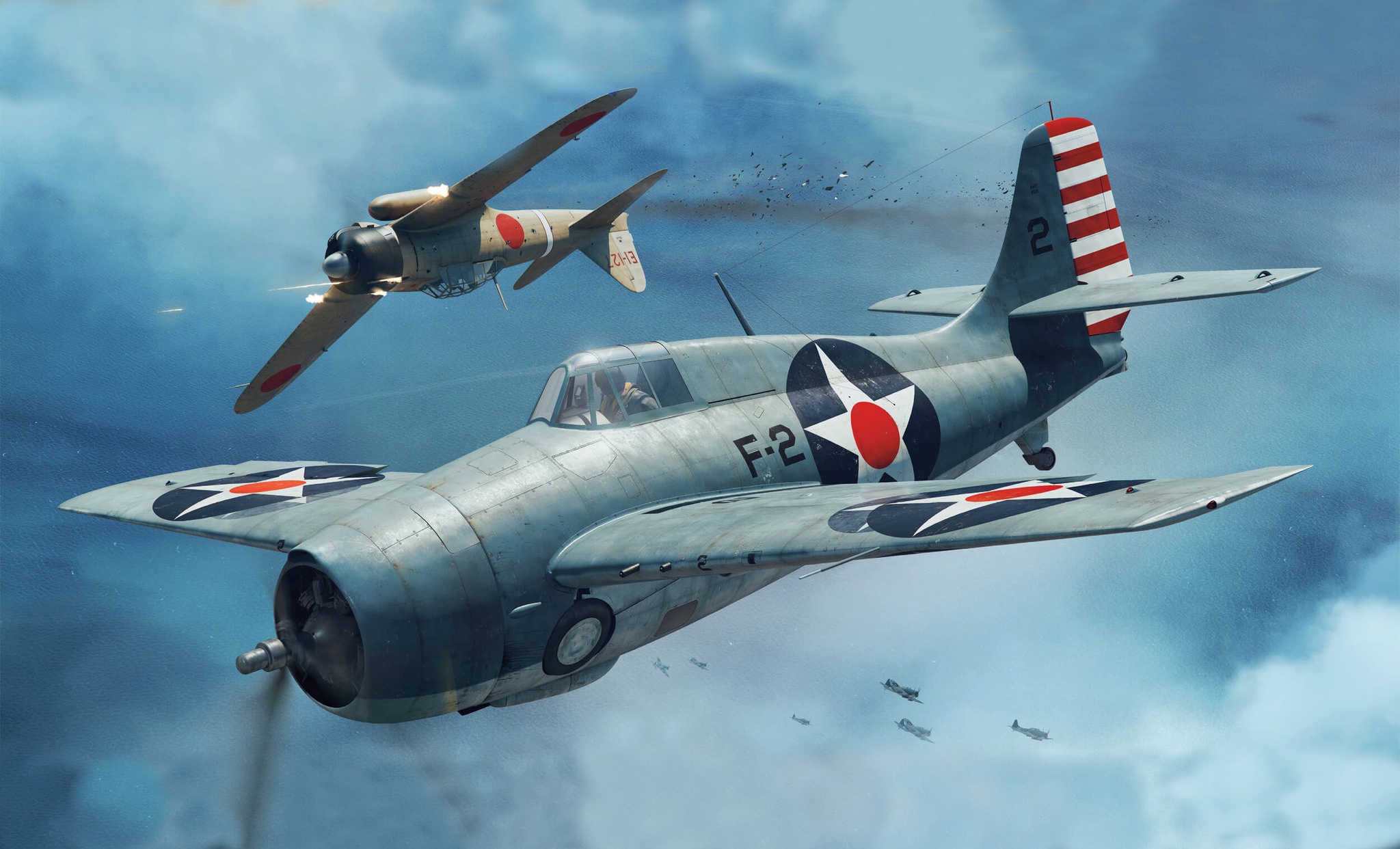 Download Military Grumman F4F Wildcat HD Wallpaper By Antonis Karidis