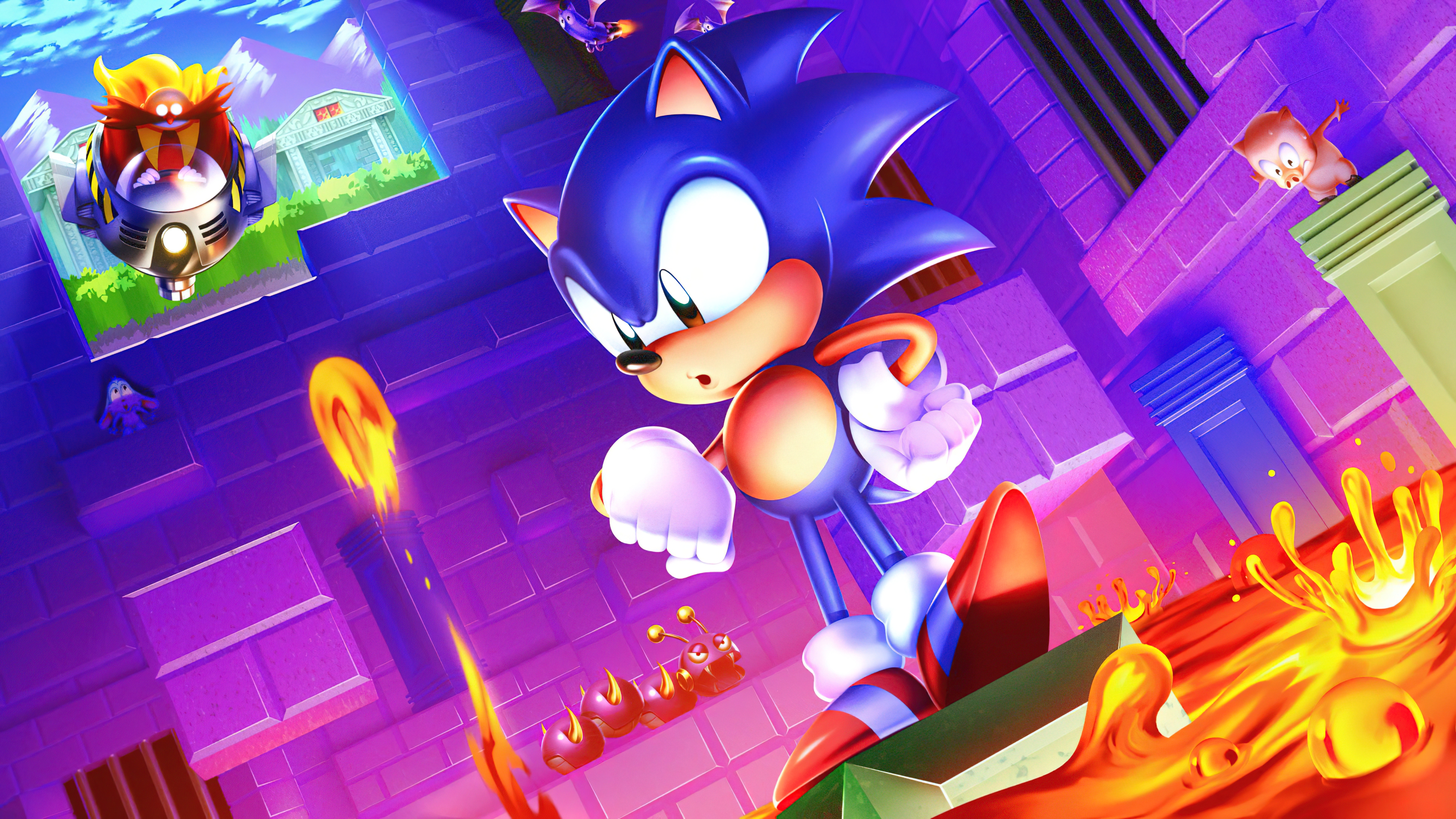 Sonic, games, hedgehog, super, HD phone wallpaper