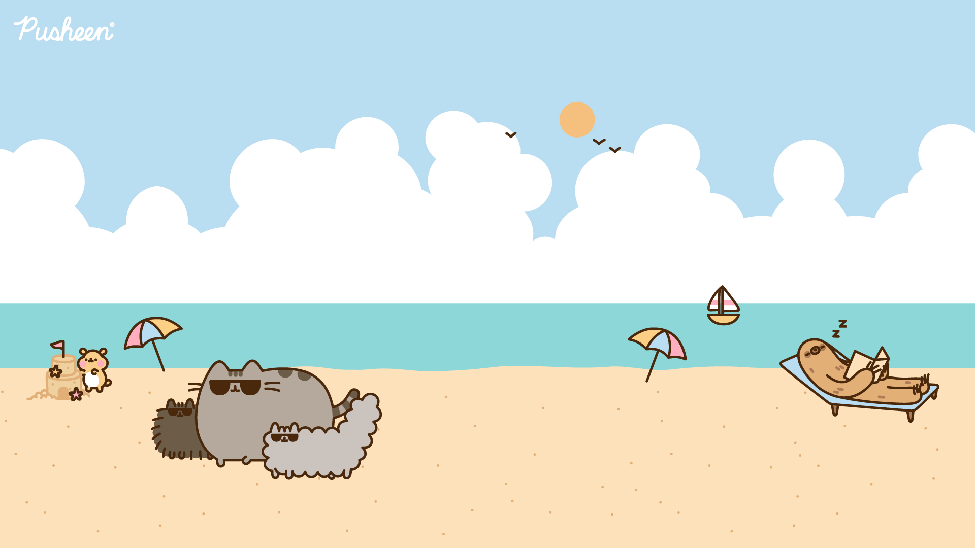10+ Pusheen Cat HD Wallpapers and Backgrounds