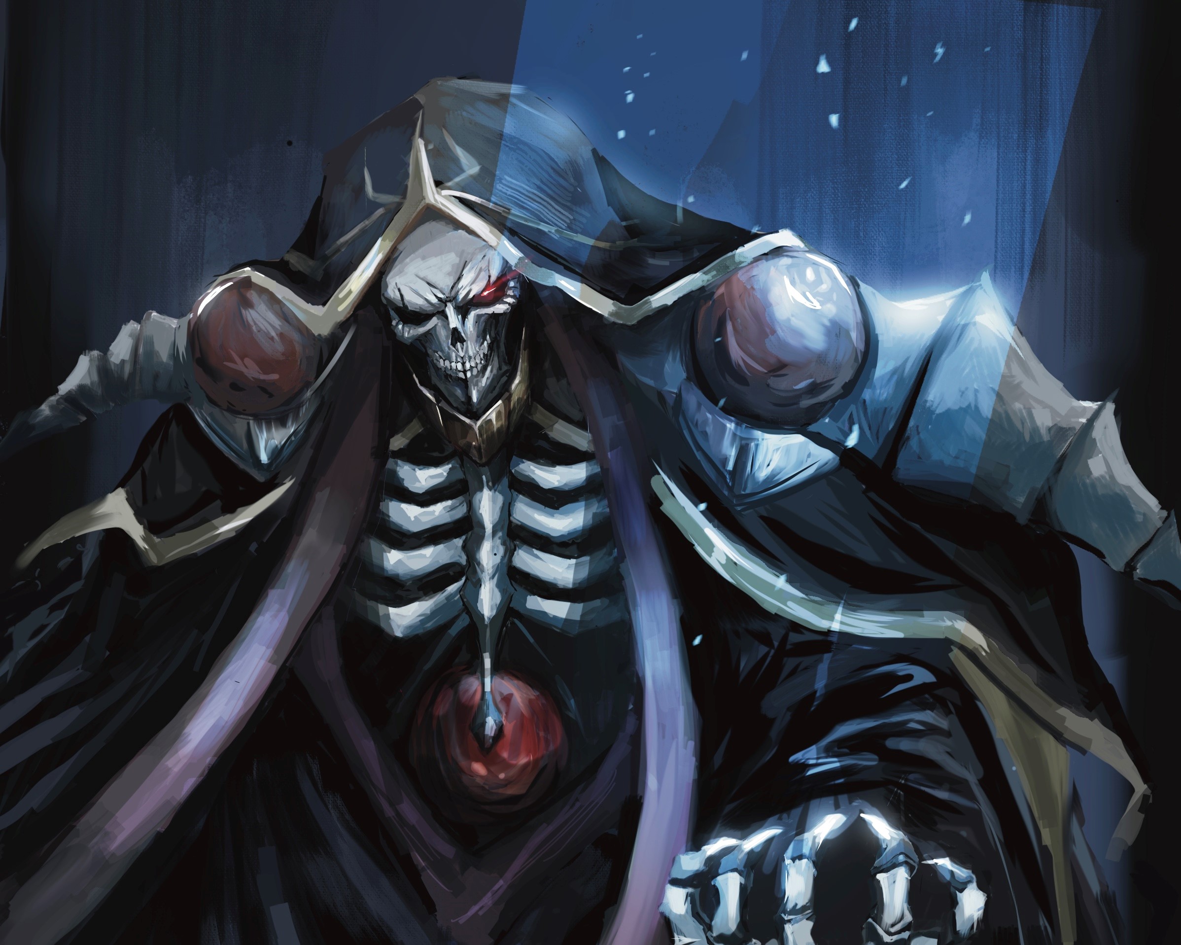 Overlord (anime) Ainz Ooal Gown #1080P #wallpaper #hdwallpaper #desktop |  Anime eyes, Anime wallpaper, Retro poster